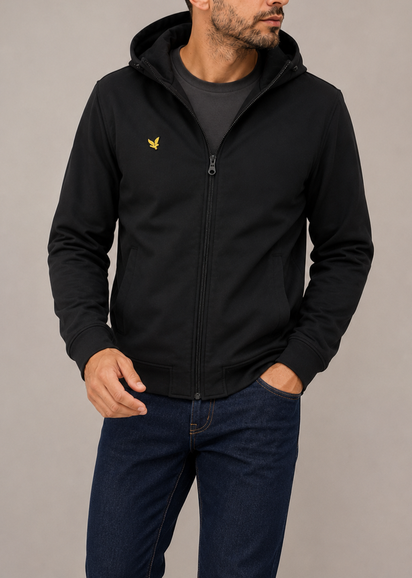 Lyle & Scott giubbino soft shell JK2110V Z86 nero