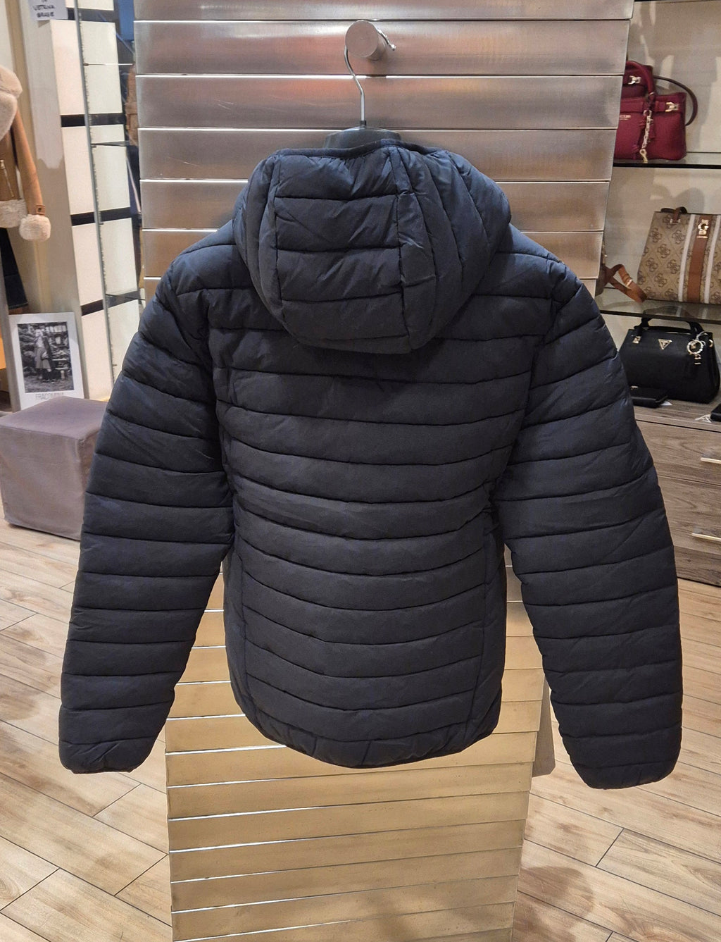 Lyle & Scott giubbino imbottito stretch JK2185SPZ865 nero