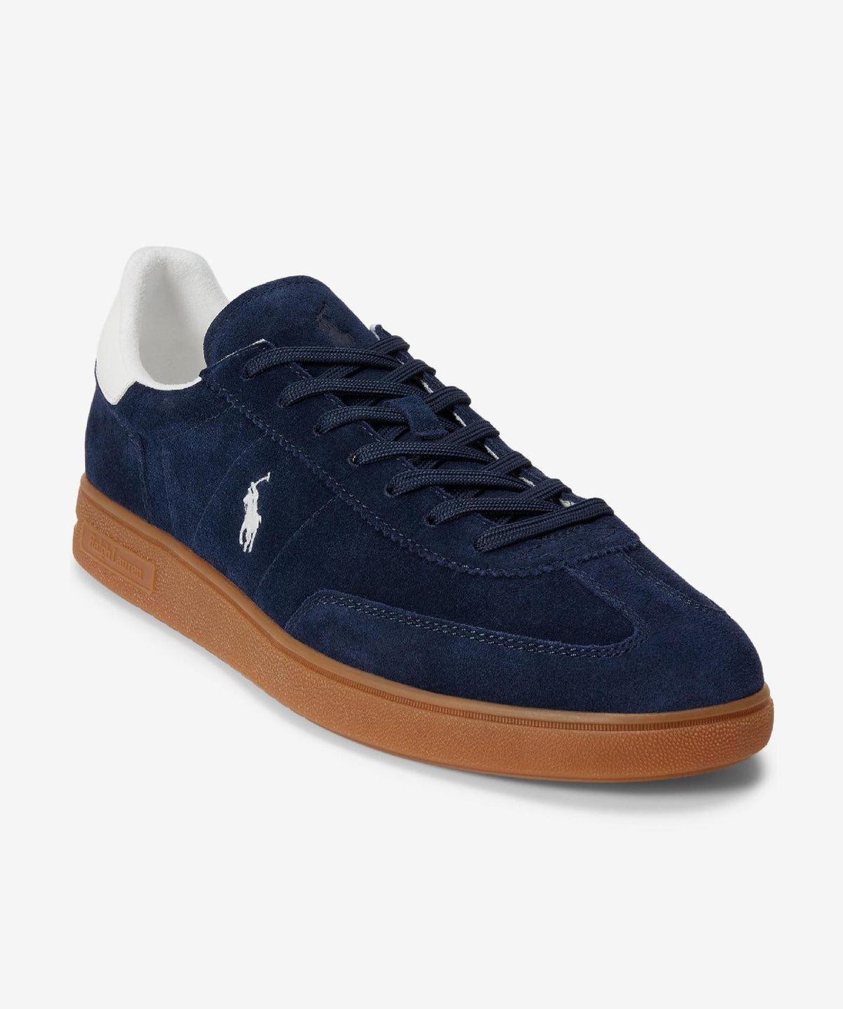 Polo Ralph Lauren sneaker camoscio blu 80997800801