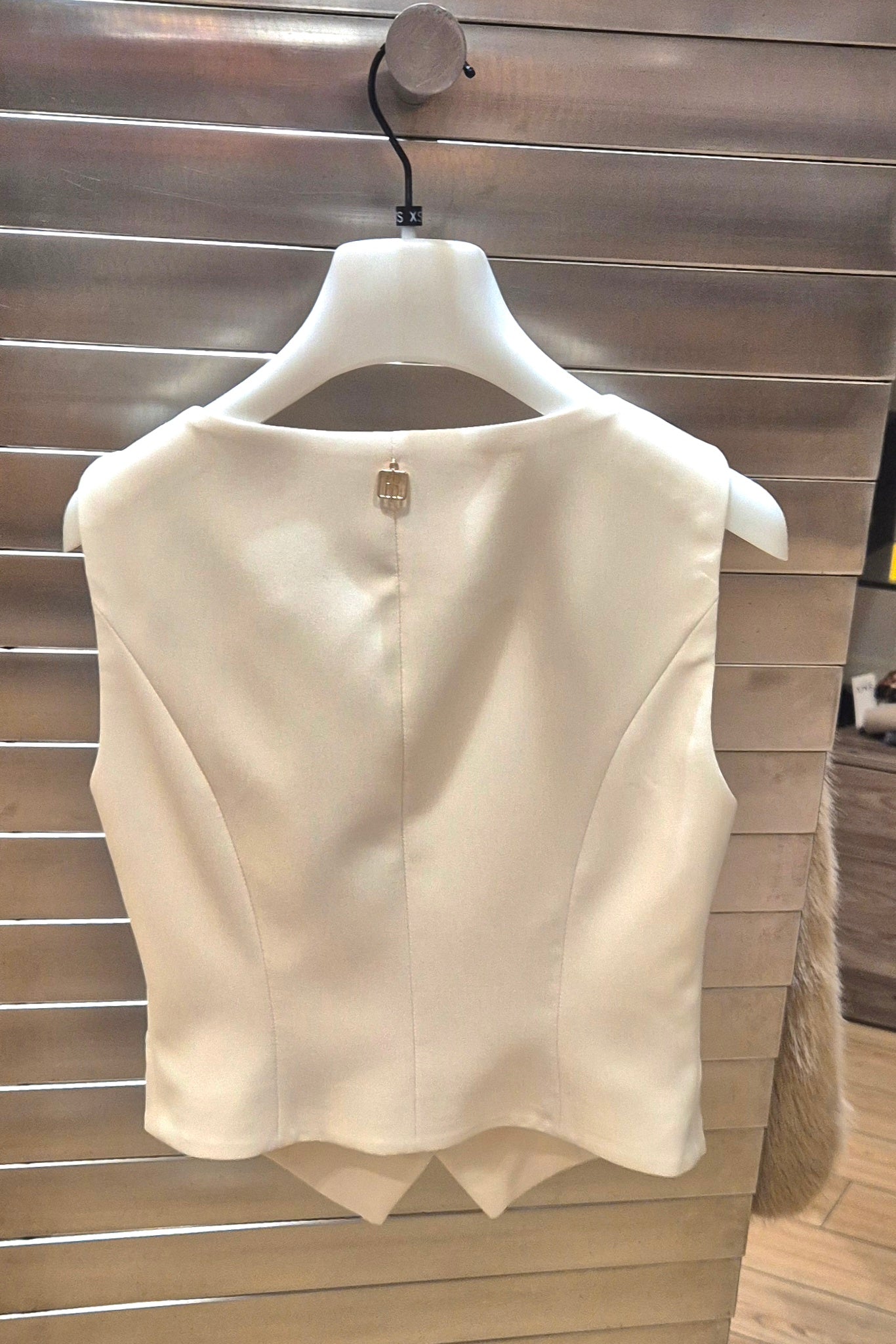 Fracomina gilet bistretch SJ5001W42901 B59 burro