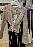 Susy Mix maglia incrociata corda 26218U32