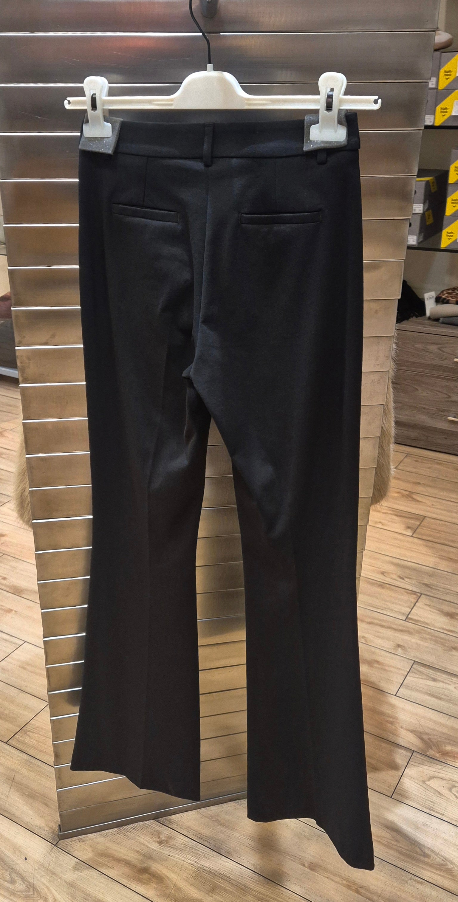 Fracomina pantalone bootcut stretch SVA006W51501053 nero