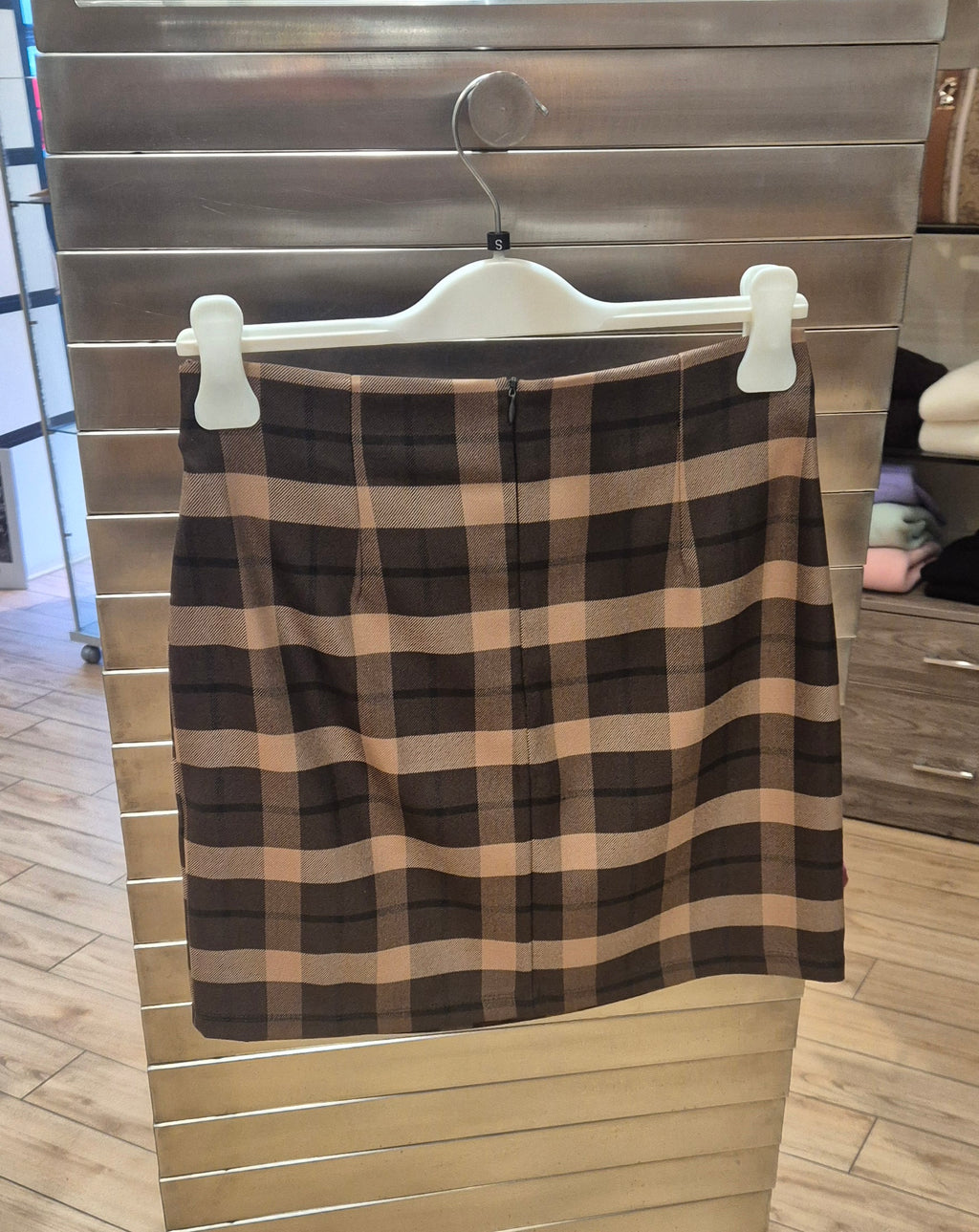 Susy mix gonna quadro base marrone/beige SK980AI52U70