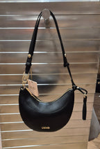 Liu Jo borsa Hobo a mezzaluna nera AF5251E00532222