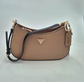 Guess borsa baguette a spalla HWZG9672180TNM beige/nero