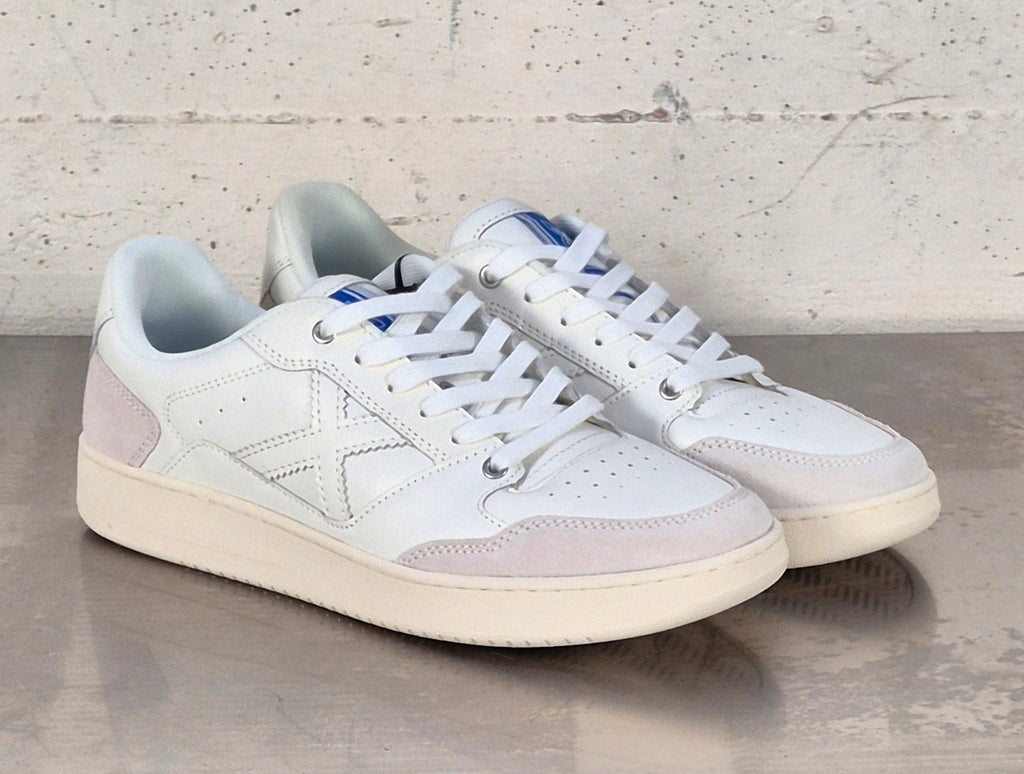 Munich sneaker in pelle 8908114 LEGIT MAN 114 total white