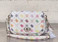 Guess borsa a tracolla HWGM9928200 MUO logato bianco multi