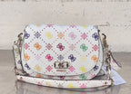 Guess borsa a tracolla HWGM9928200 MUO logato bianco multi