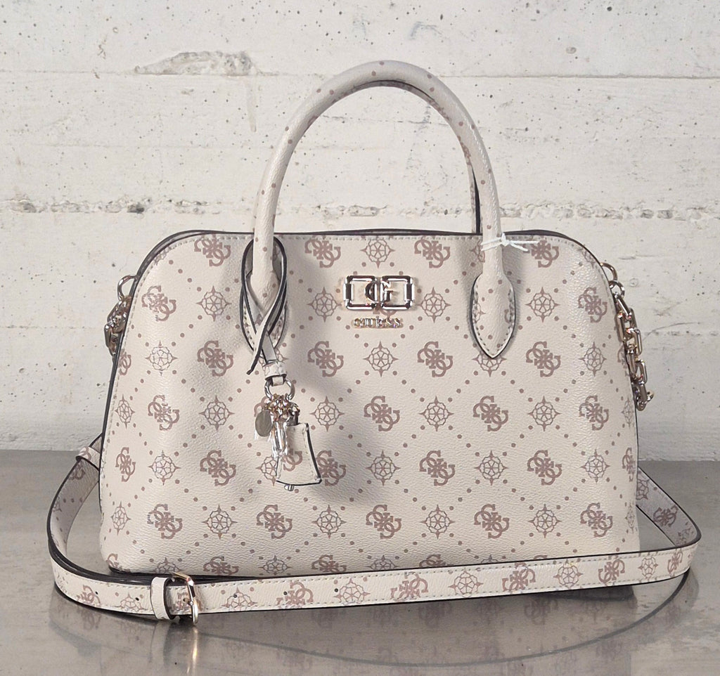 Guess borsa con manici HWGP9928060VN0 logato vaniglia
