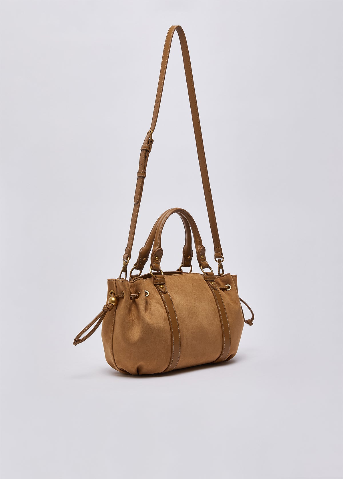Liu Jo borsa con manici in ecocamoscio cuoio AF6081t711a 81140