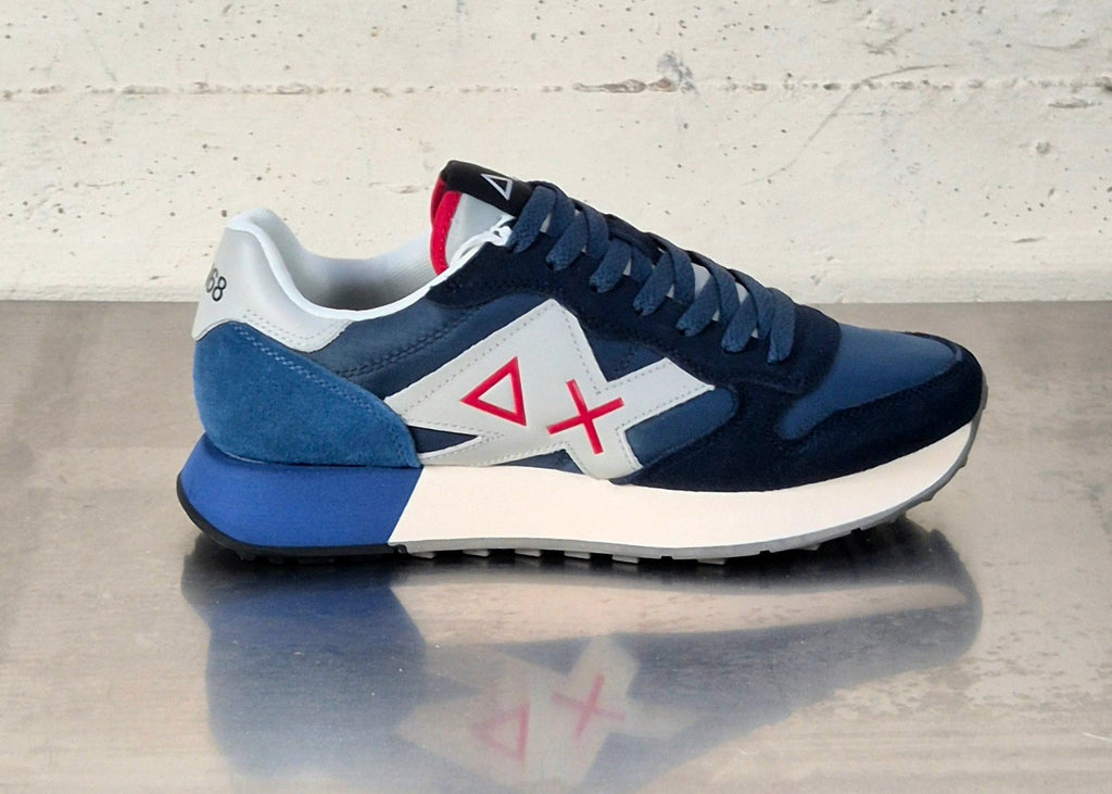 Sun 68 sneaker Jaki 2.0 solid navy blue Z3611507