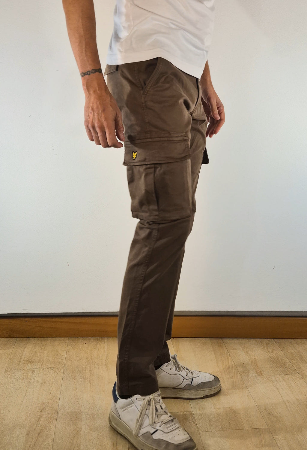 Lyle & Scott pantalone cargo TR2109ITA033 fango