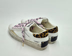 Crime sneakers pelle distressed  25072AA810 pelle bianca