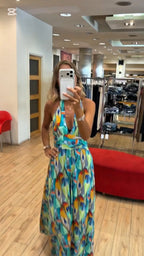 Baba design tuta fantasia 100% viscosa modal base multicolor