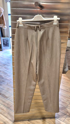 Susy mix pantalone basic vita alta M09598U13 beige