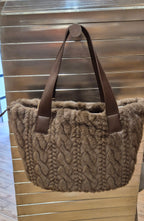 Liu Jo borsa Hobo grande in ecopelliccia nero AF5154E030590912 moro