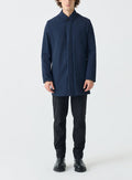 Suns trench uomo tessuto tecnico blu GBS7301U