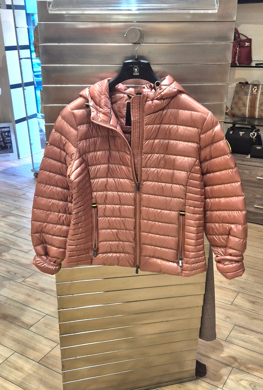 Ciesse piumini giacchetto 800fillpower color cipria CFWJ02098N3011D