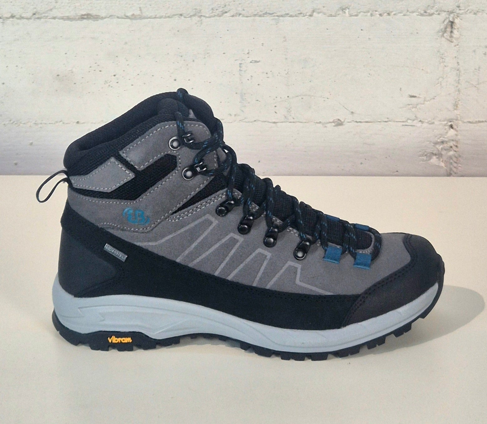 Brutting polacchino Mount Sellery grigio/celeste con comfortex e fondo vibram 221345