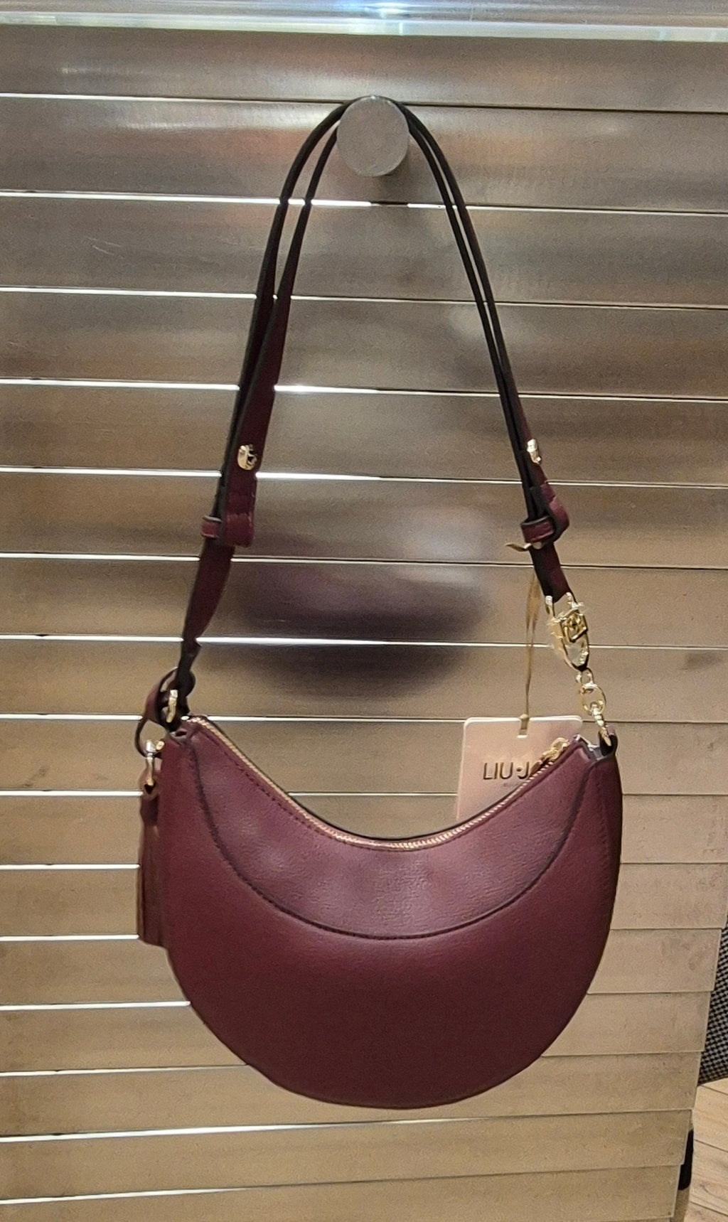Liu Jo borsa Hobo a mezzaluna BORDEAUX AF5251E005891726