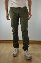 Gant pantalone chinos cotone stretch 25031505380360 verde