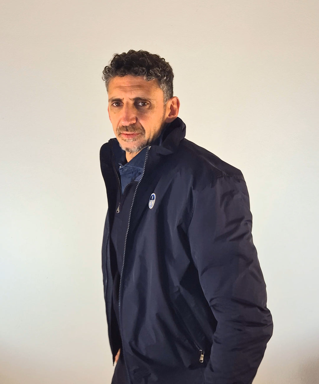 North Sails giacca sailors colore blu navy 6033050802