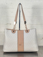 Liu Jo borsa tote ematite logata AA6104E118MC3920 naturale