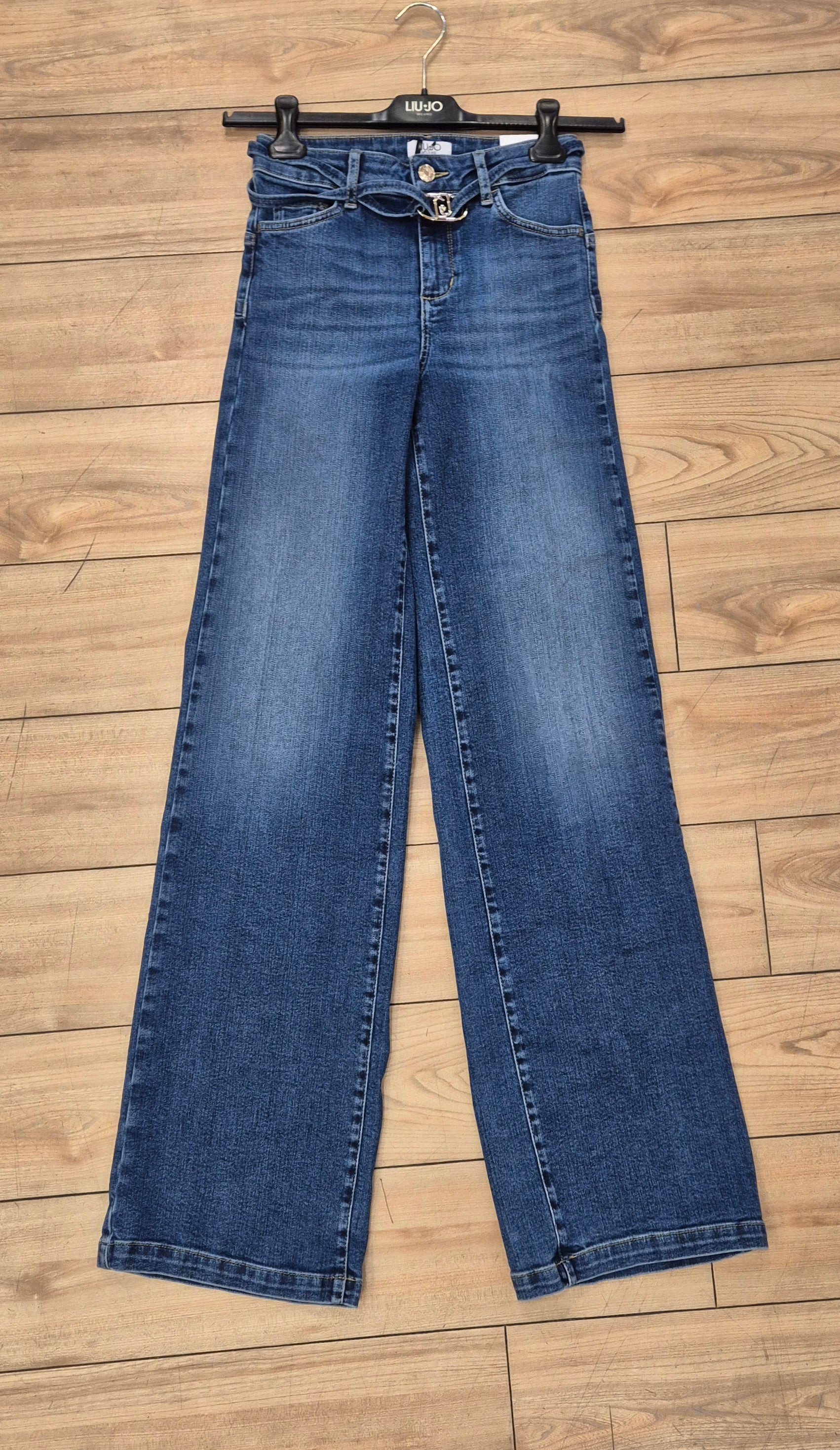 Liu Jo jeans bootcut UA6160D0264 good flare vita alta denim medio