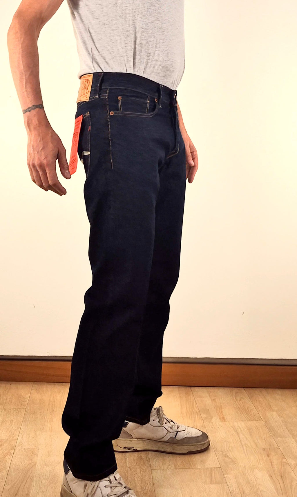 Replay jeans Deryck regular fit M1039R81407A007 denim scuro