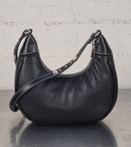 Liu Jo borsa Hobo a mezzaluna piccola nero AA6072E101222222