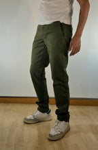 Gant pantalone chinos cotone stretch 25031505380360 verde