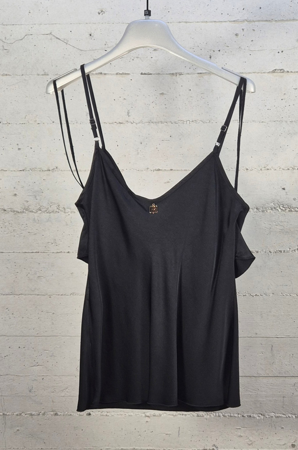 Fracomina top con rosa color nero ST2007W58301 053