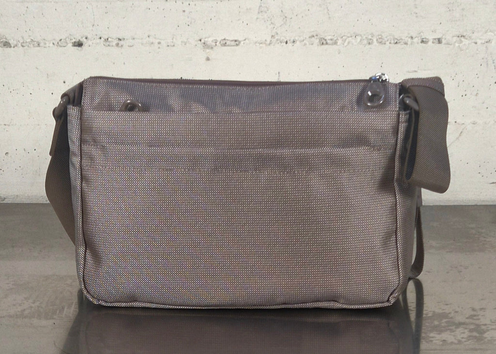 Mandarina Duck borsa tracolla con tasche MD20 P10QMTX5 TAUPE