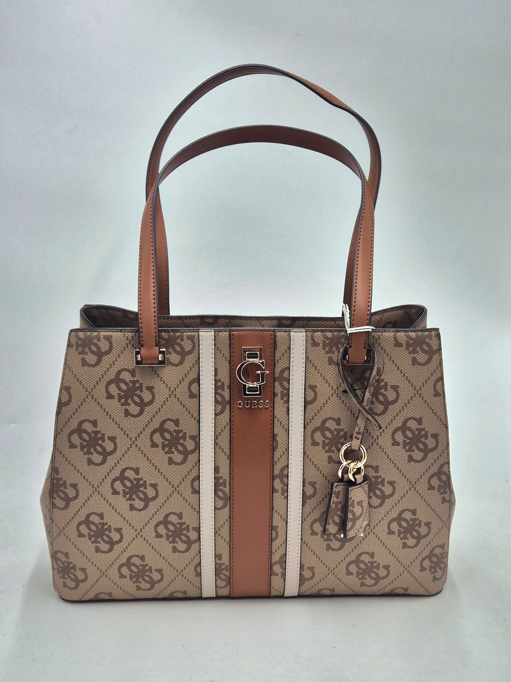 Guess borsa tote logata HWS07838230LTL color beige/cuoio