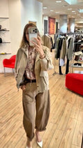 Susy Mix bomber ecodainetto 81734 sabbia