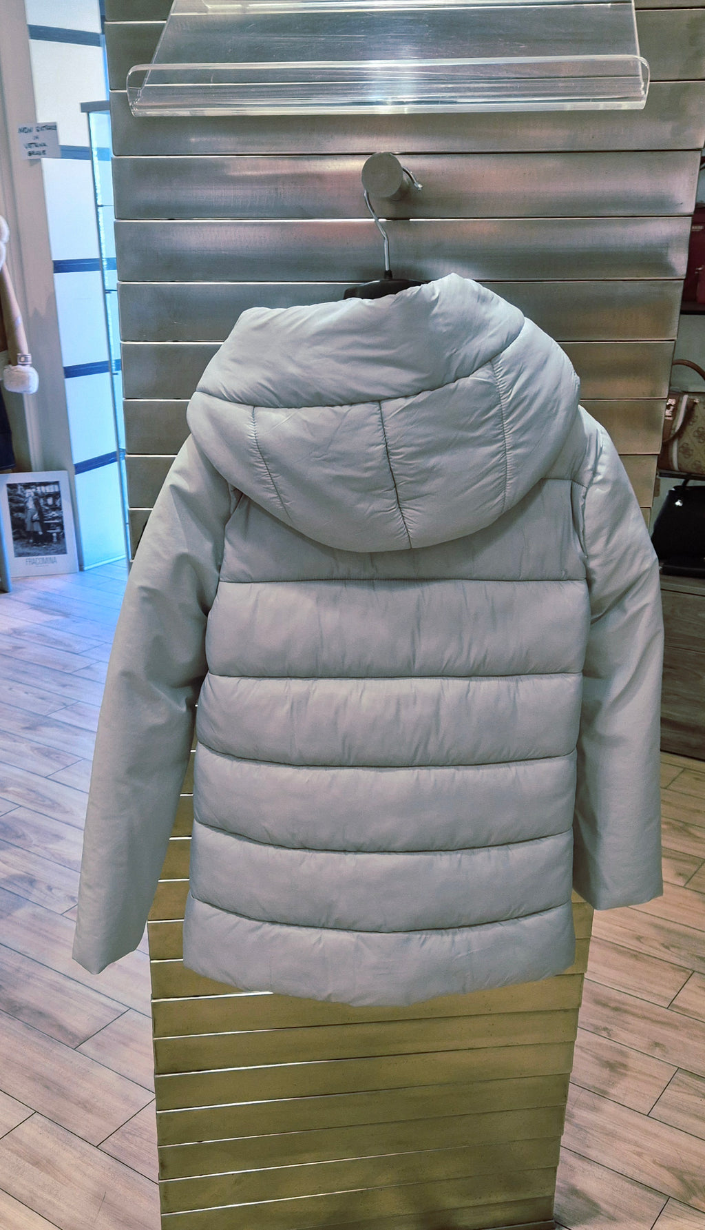 Canadian giacchetto grigio perla G224378WMICROCHIP