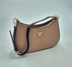 Guess borsa baguette a spalla HWZG9672180TNM beige/nero