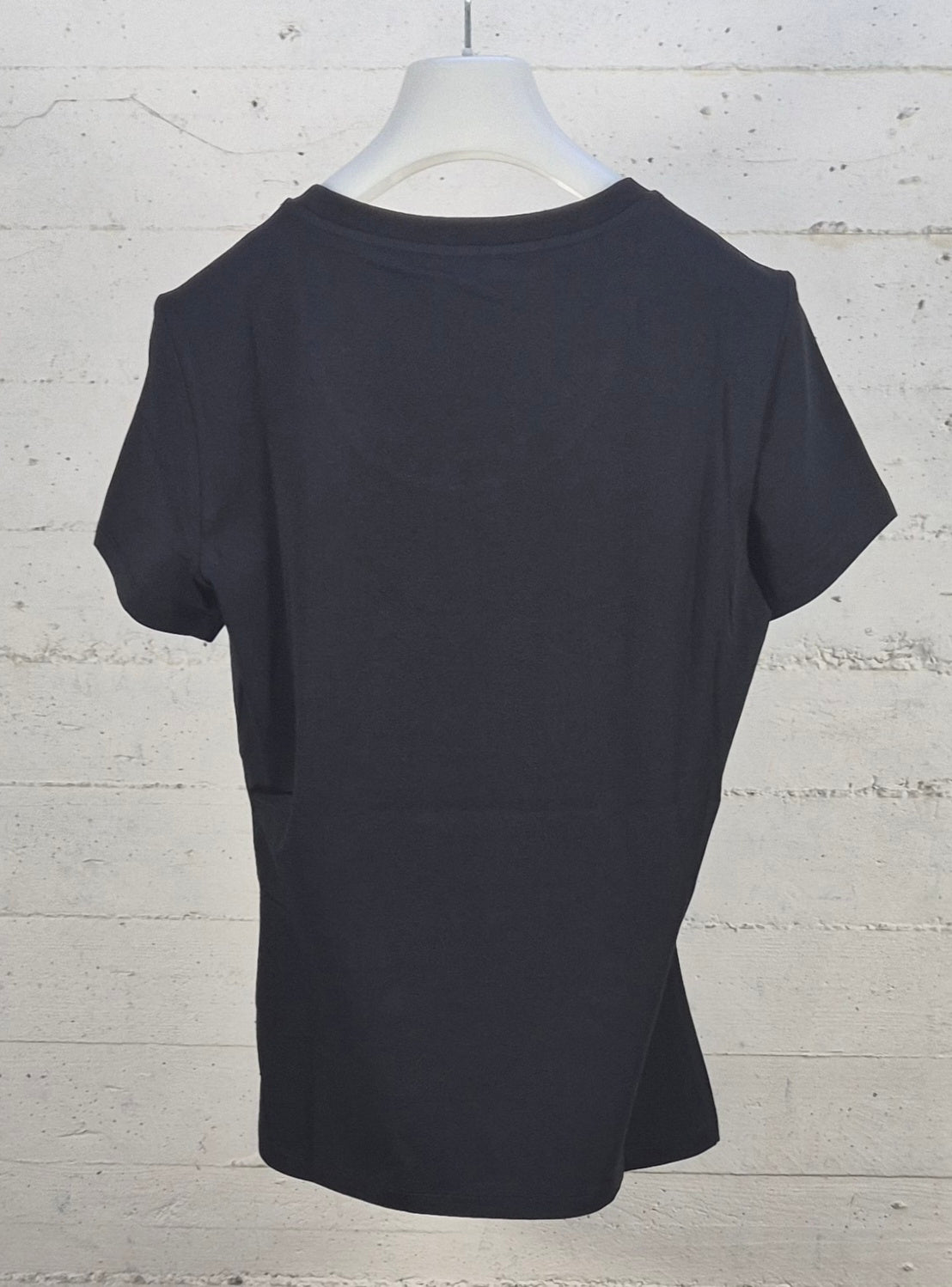 Fracomina t-shirt manica corta NERA ST3002J401N 053 con brillantini