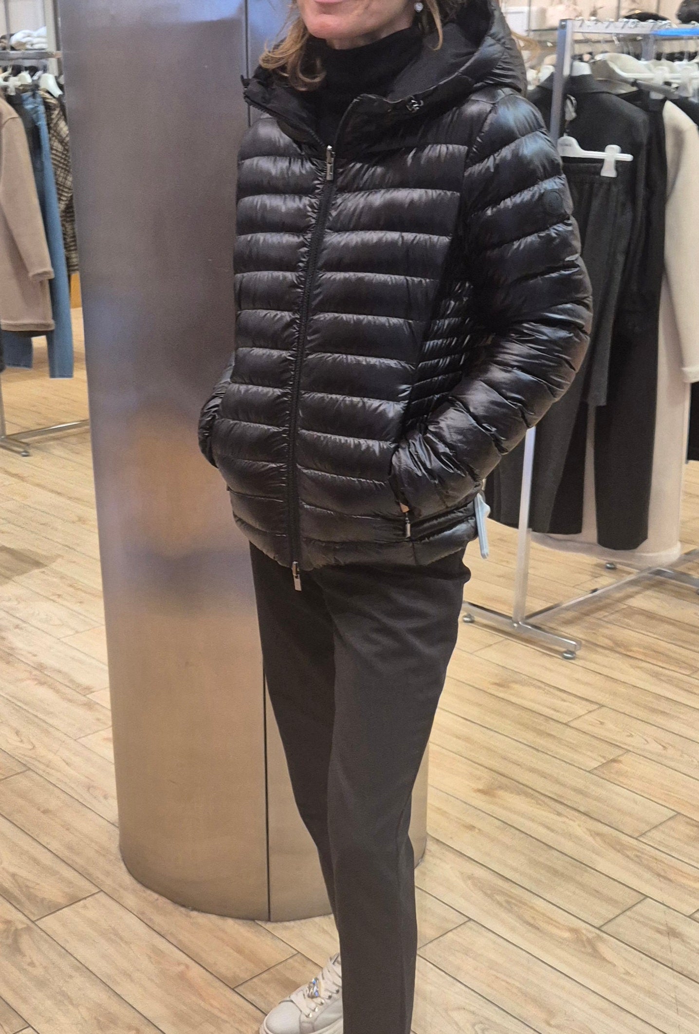 Ciesse piumini giacchetto reversibile nero Linda PCWJ02026206XXP