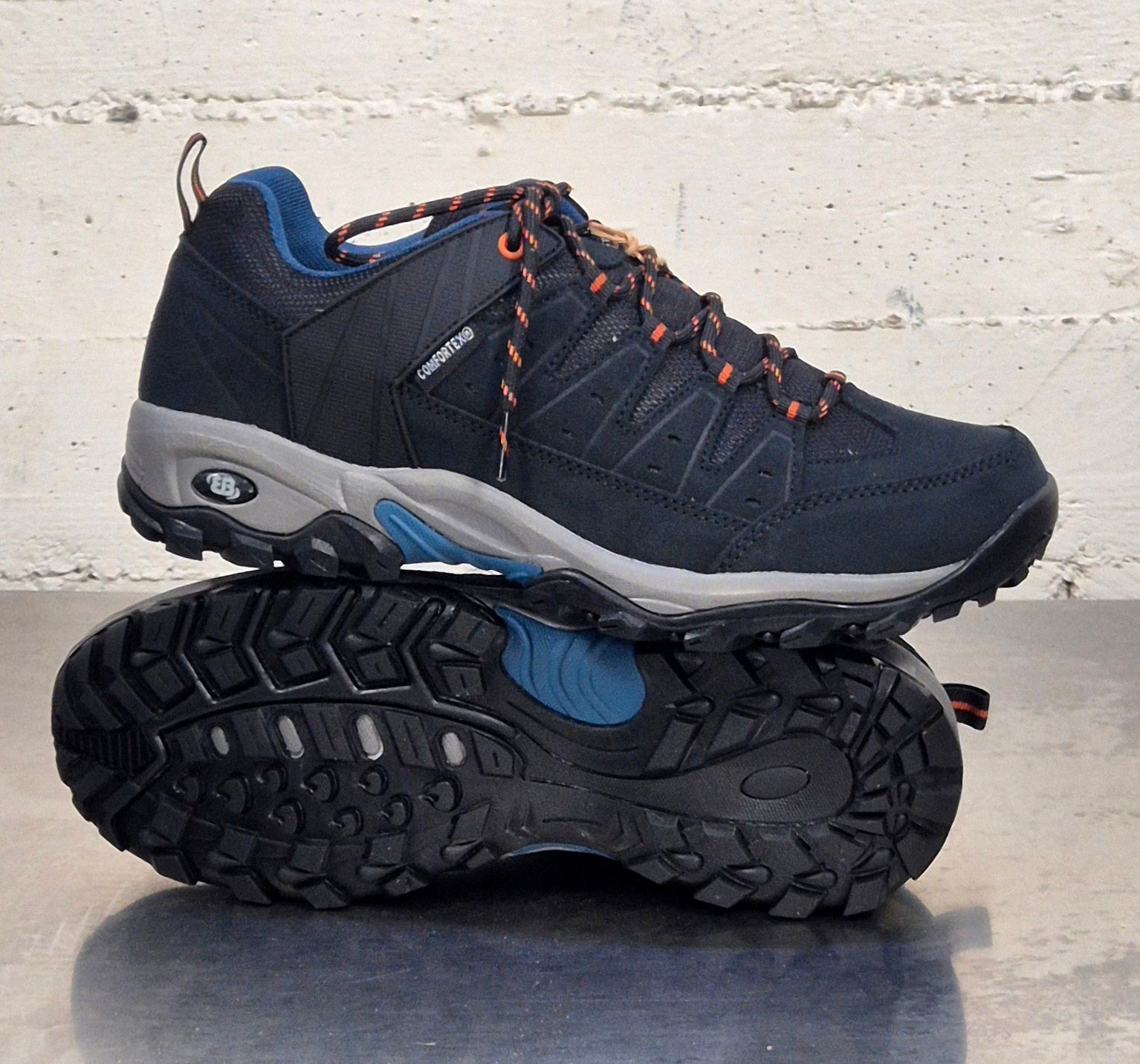 Brutting scarpa Mount Pinos low 211524 nero/blu/arancio confortex