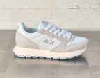 Sun 68 sneaker donna bianca Z3620301 Ally glitter textile
