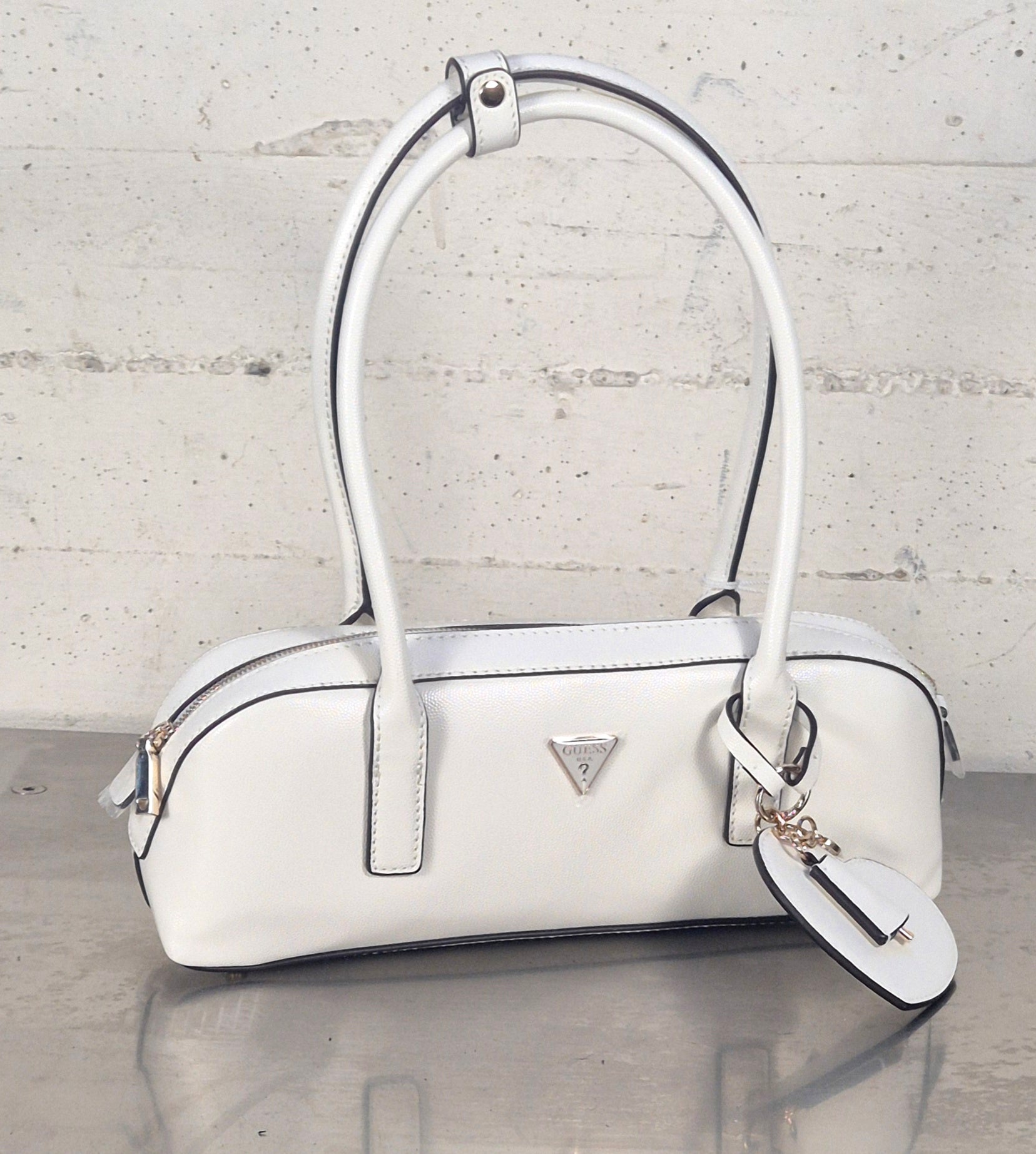 Guess borsa con manici HWBG9932080WHI bianca