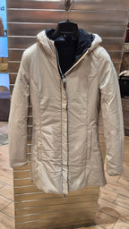 K-way giacchetto Denise st warm double reversibile nero/beige K6128UWBC9