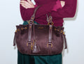 Liu Jo borsa con manici in ecocamoscio MORO AF6081t711a 91718