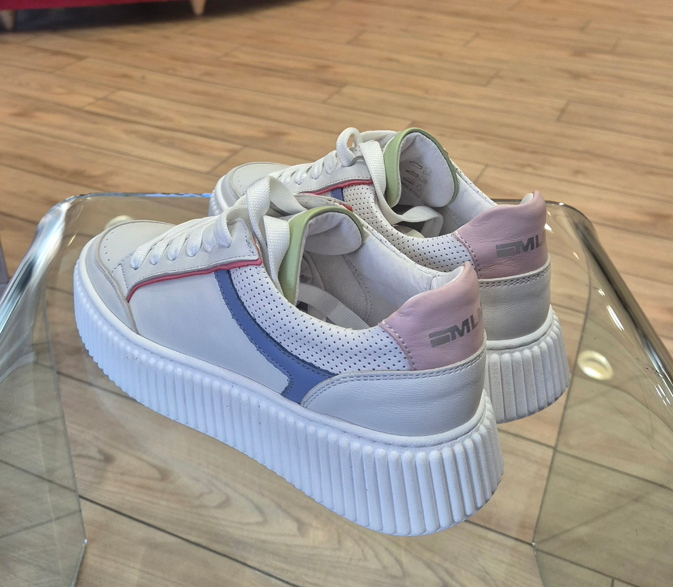 Meline' sneaker pelle bianca RA652P9486P9486