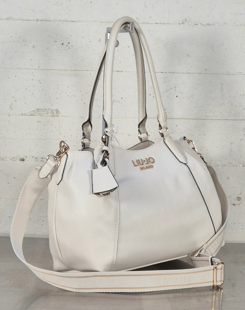 Liu Jo borsa tote trepida AA6165E1012X0459 CREMA