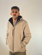 K-way giacca reversibile imbottita Jack warm double K6128VWBBC blu/beige