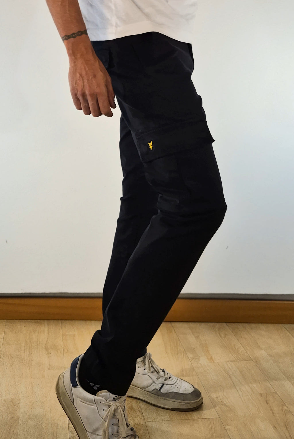 Lyle & Scott pantalone cargo TR2109ITA003 blu scuro