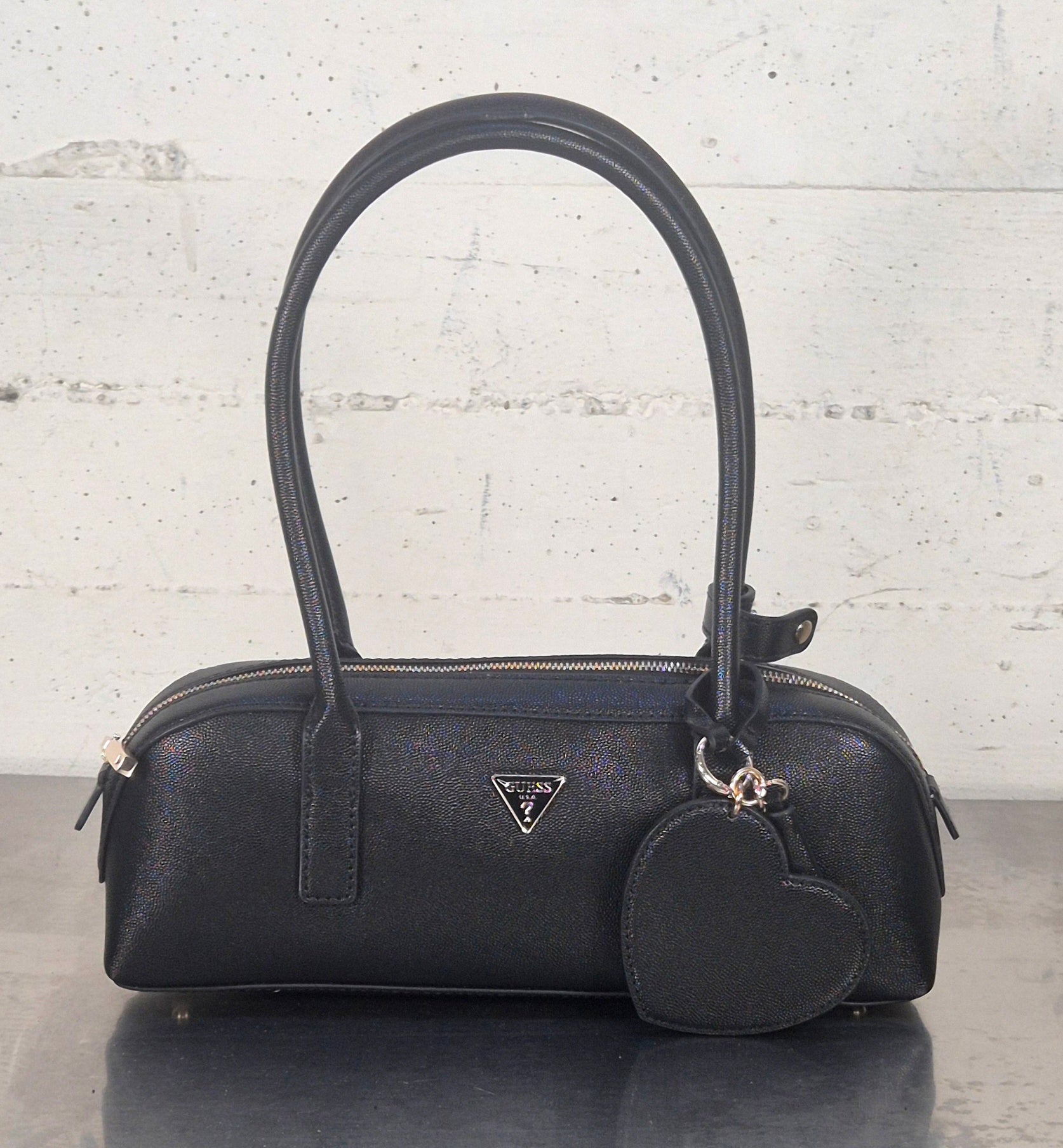 Guess borsa con manici HWBG9932080BLA nero