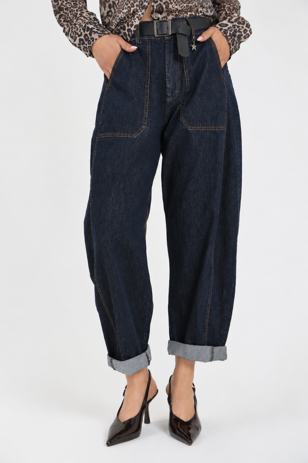 Susy Mix jeans baloon con stellina 58300PJU55